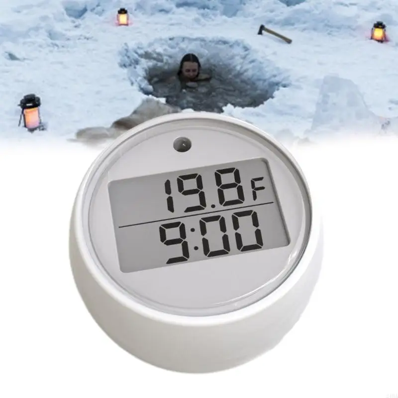 Pool Alarm Float - Digital Floating Ice Bath Thermometer IPX6