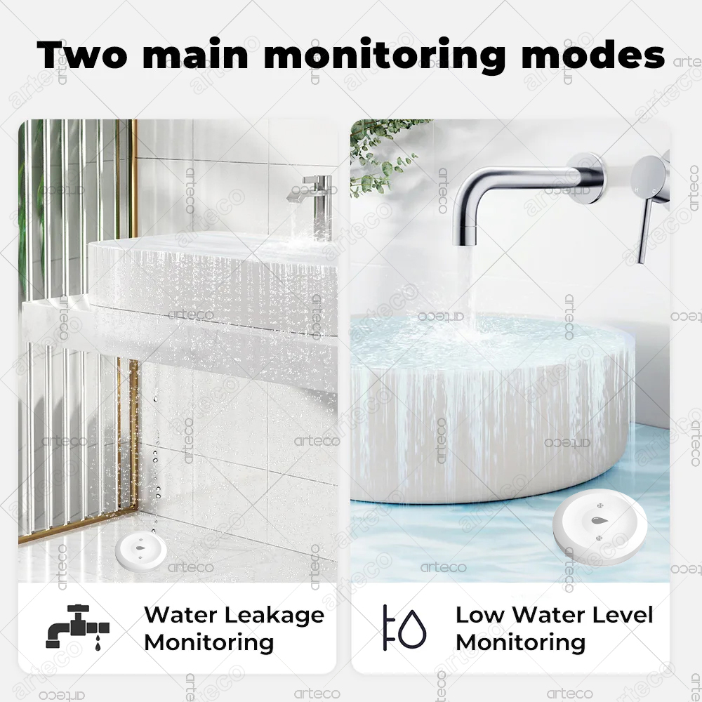 Tuya Zigbee Water Sensor Leak  - Water Alarm Sensor บทวิจารณ์และราคา
