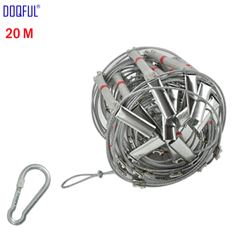 66FT Fire Escape Ladder 20M Fo - Fire Escape Ladder บทวิจารณ์และราคา