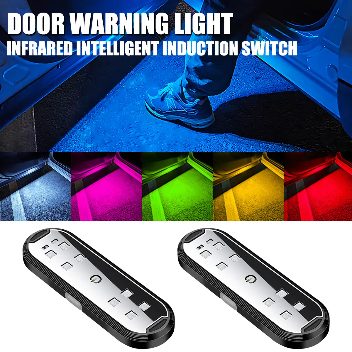 Car Door Lights LED Colorful F - Emergency Exit Sign บทวิจารณ์และราคา