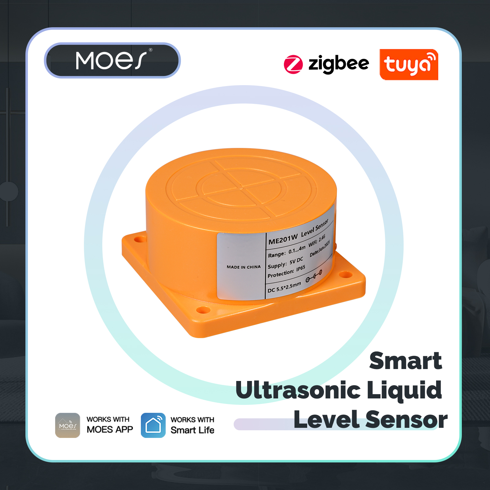 MOES Tuya WiFi/ZigBee Smart Wa - Water Alarm Sensor บทวิจารณ์และราคา