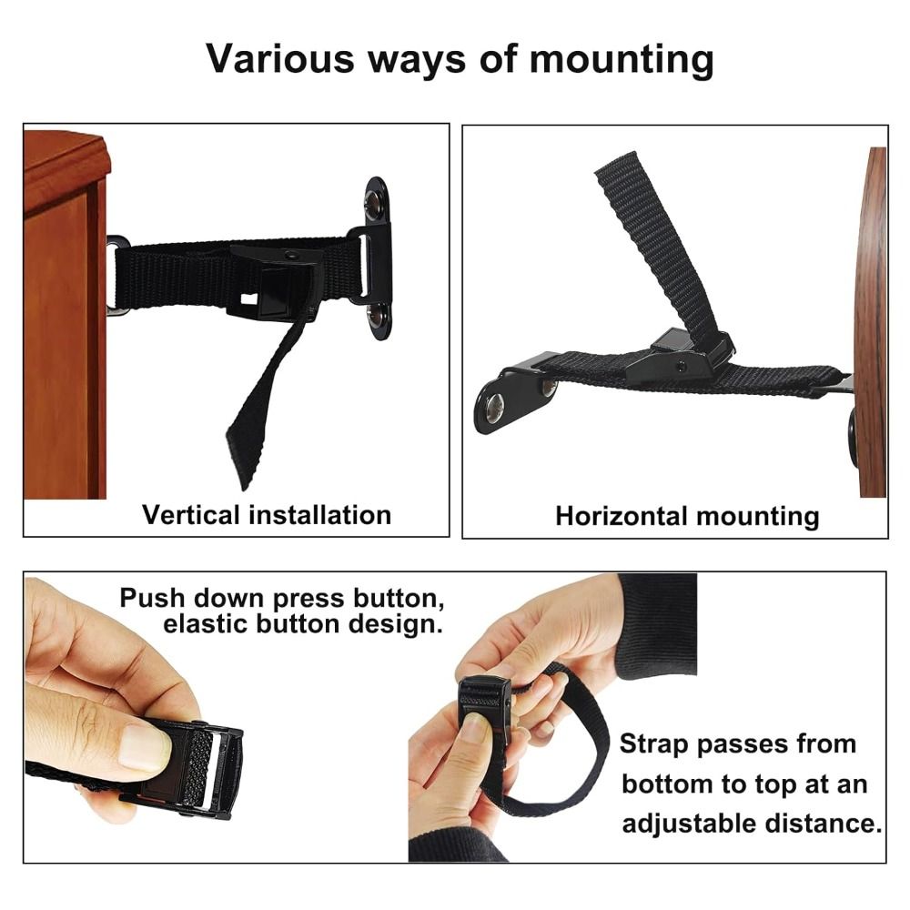 Earthquake Proof Furniture Anc - Earthquake Anchor Strap บทวิจารณ์และราคา