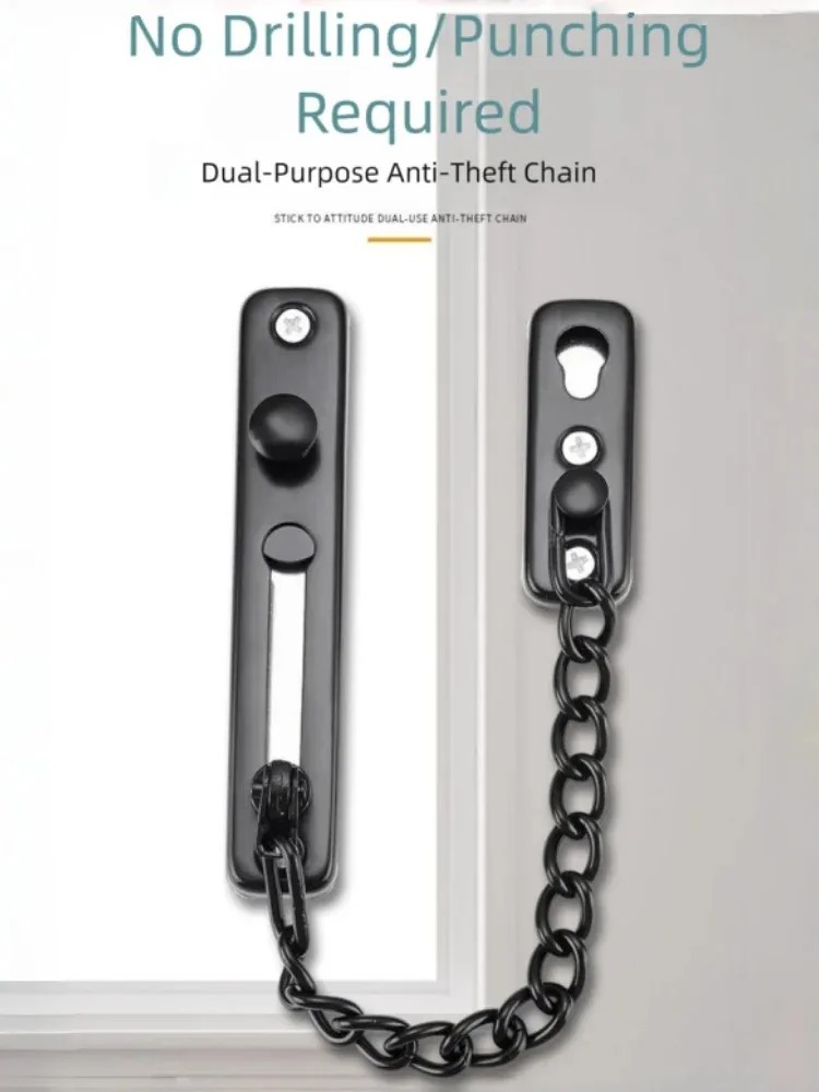 Multi-Color Stainless Steel An - Security Chain Door บทวิจารณ์และราคา