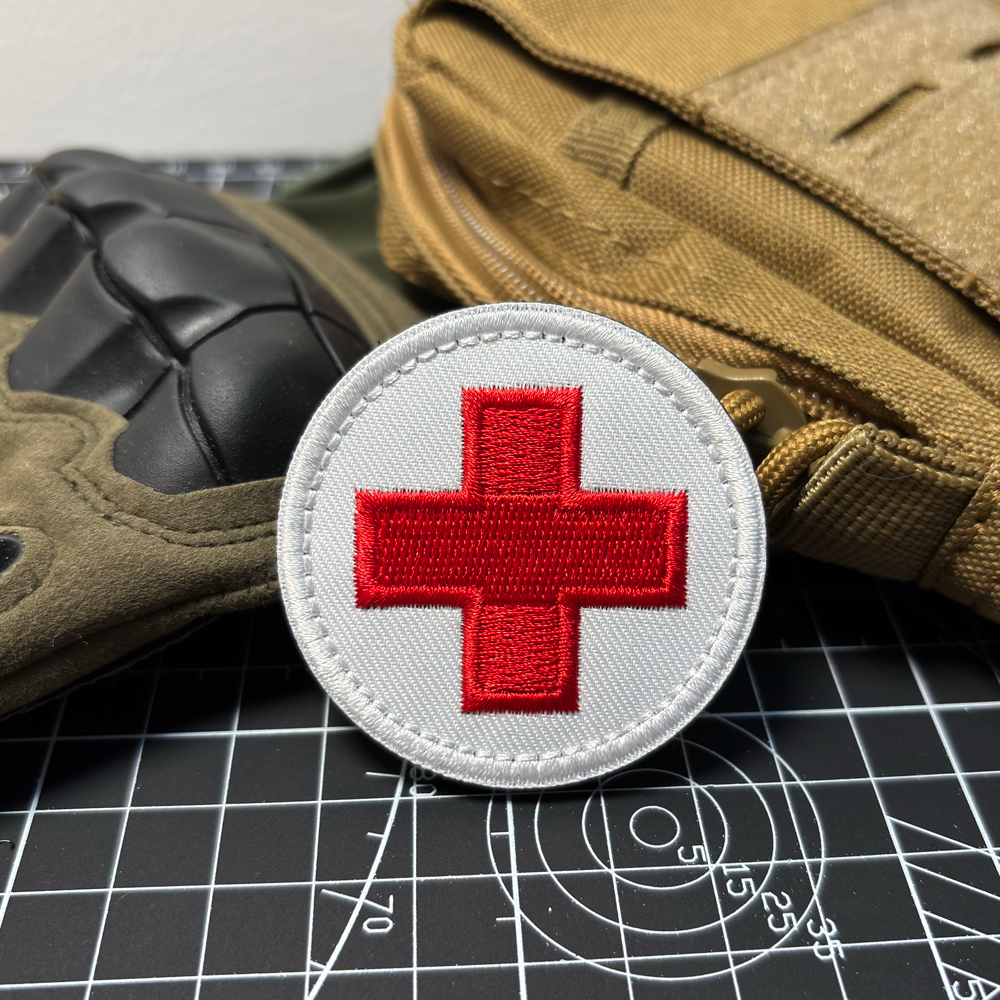 First Aid Red Cross Round Patc - First Aid Bag Kit บทวิจารณ์และราคา