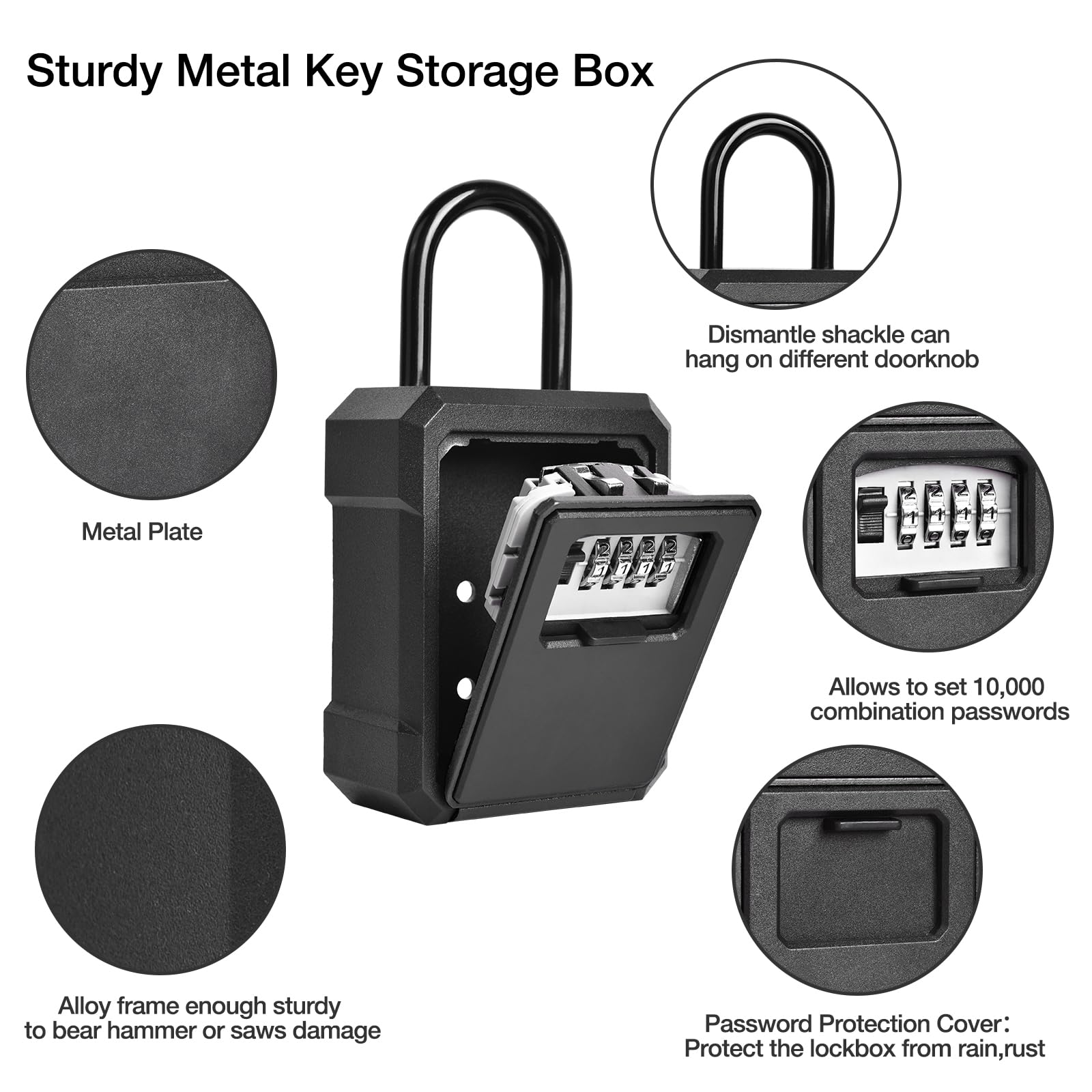 Alloy Security Key Lock Box Wa - Lockbox Key Secure บทวิจารณ์และราคา