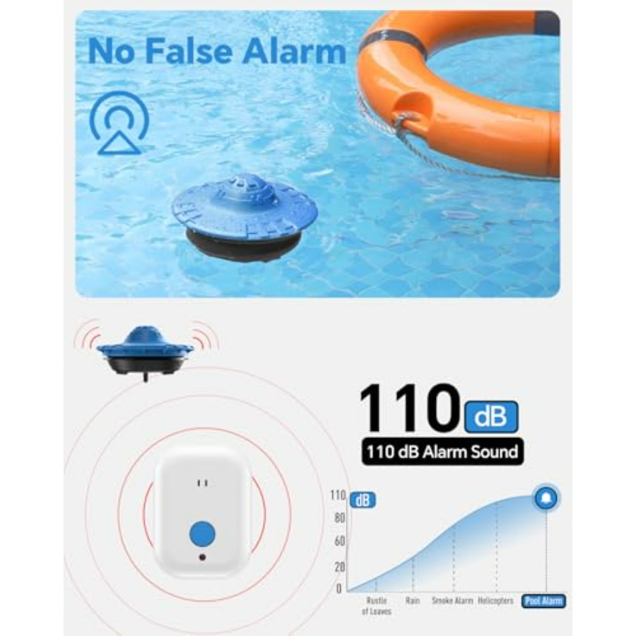 Pool Alarm for inground above  - Pool Alarm Float บทวิจารณ์และราคา