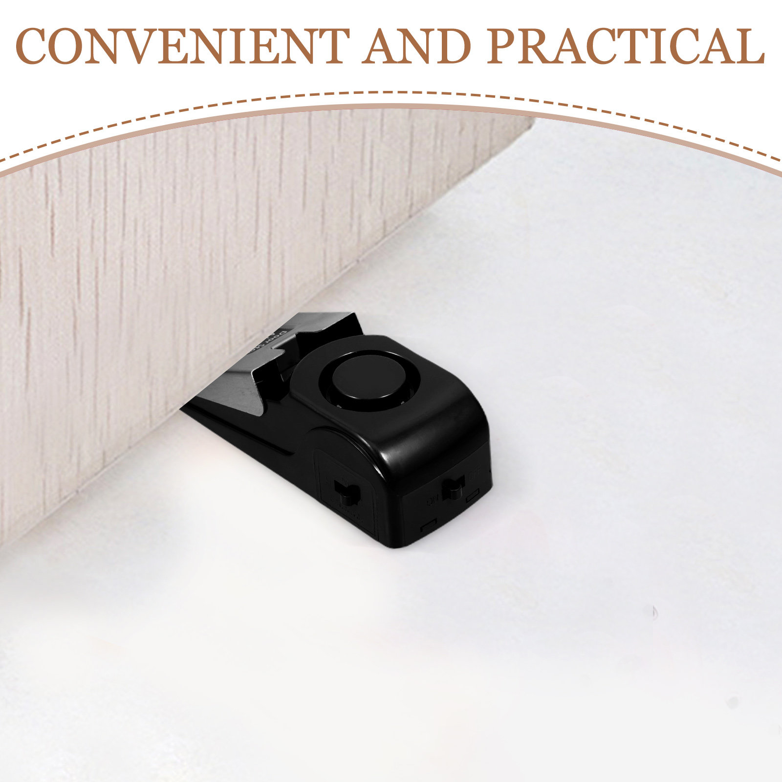 Door Stop Alarm 120Db Loud Tri - Door Stop Alarm บทวิจารณ์และราคา