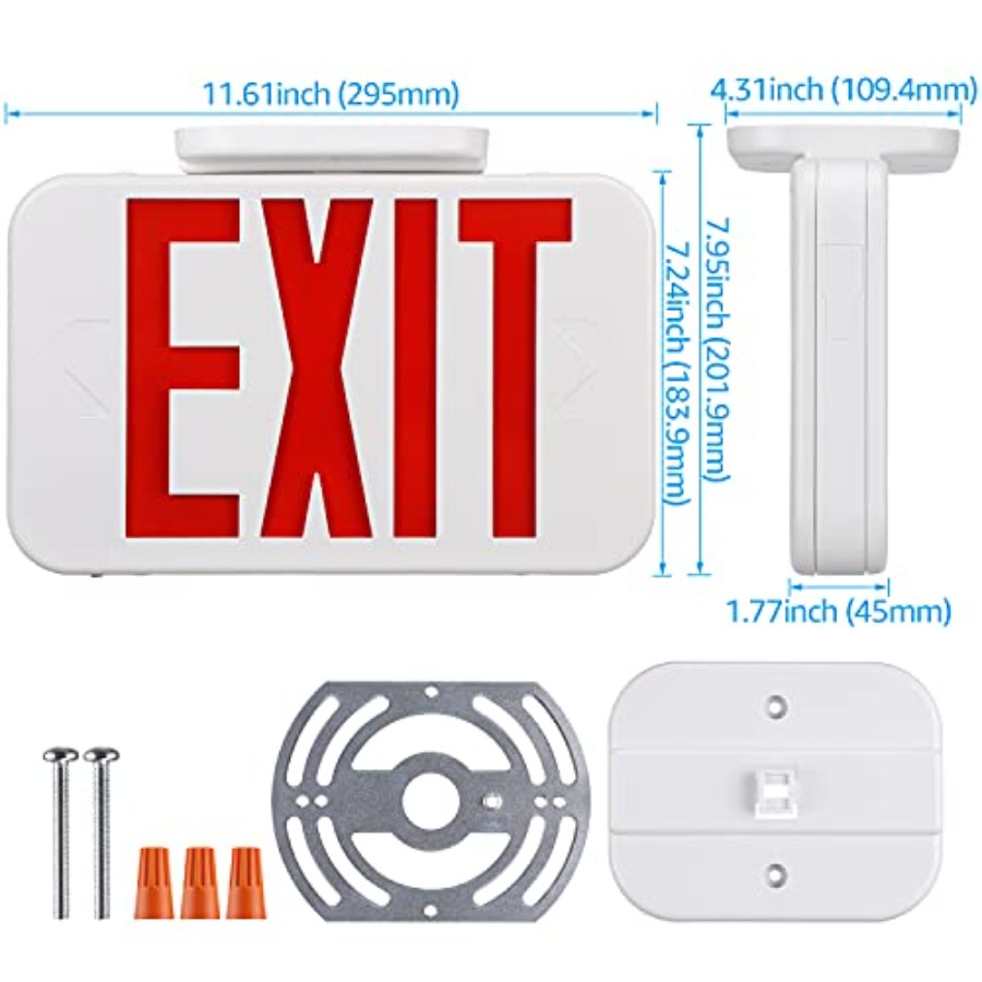 LED Exit Sign, Emergency Exit  - Emergency Exit Sign บทวิจารณ์และราคา