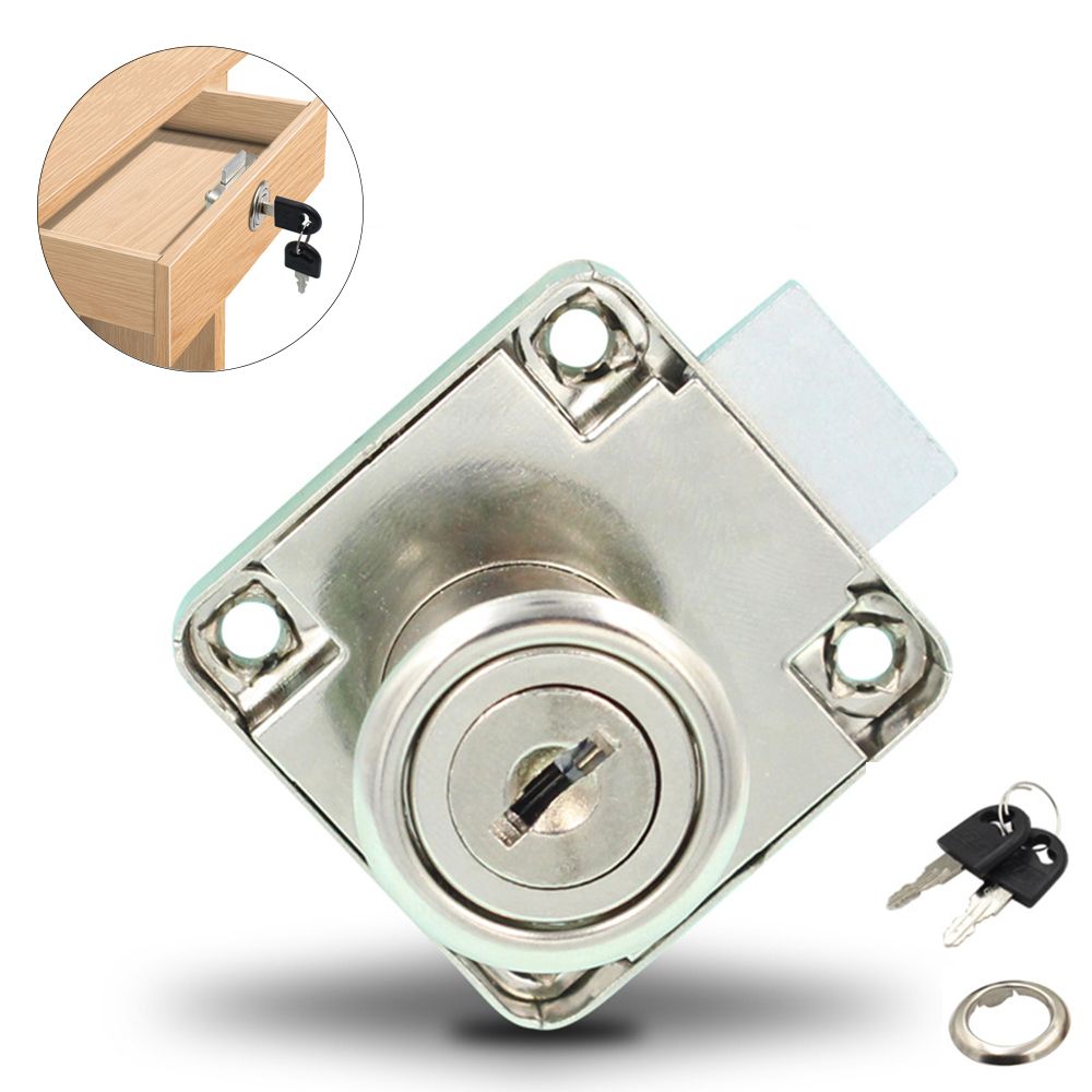 Zinc Alloy Drawer Lock Burglar - Medicine Cabinet Lock บทวิจารณ์และราคา