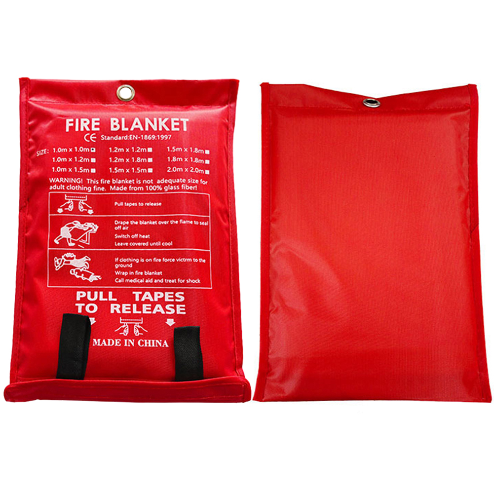 Fire Blanket Fiberglass Fire B - Fire Blanket Kitchen บทวิจารณ์และราคา