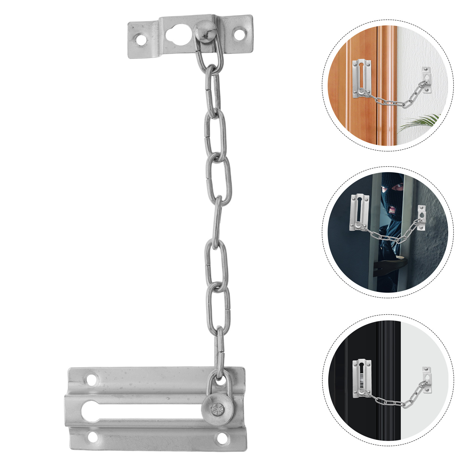 Heavy Duty Stainless Steel Ant - Security Chain Door บทวิจารณ์และราคา