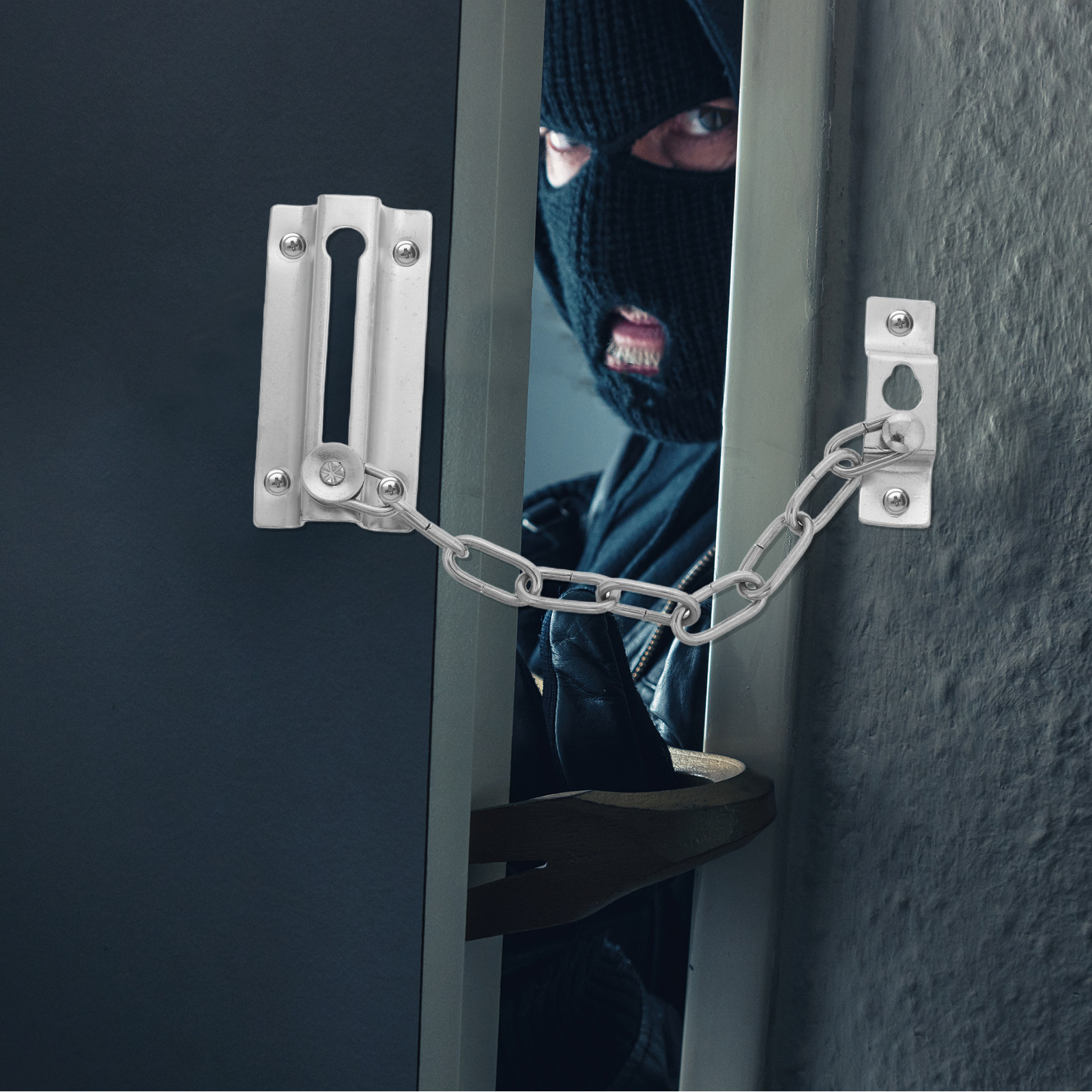 Heavy Duty Stainless Steel Ant - Security Chain Door บทวิจารณ์และราคา