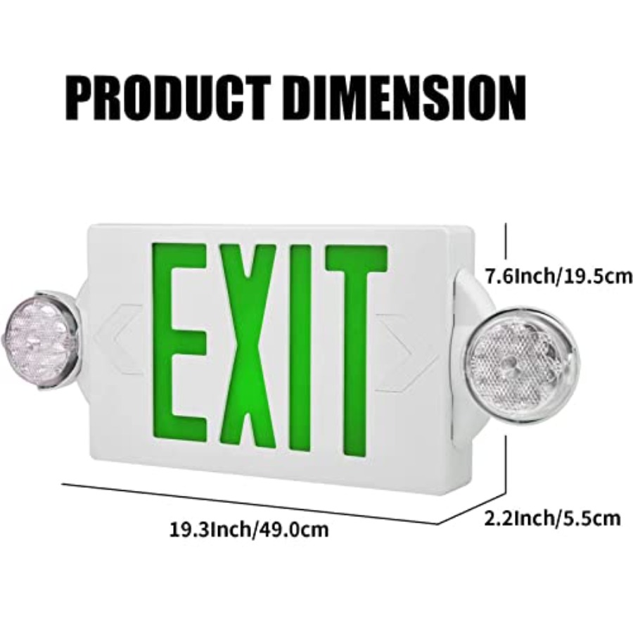 Emergency Exit Light, Adjustab - Emergency Exit Sign บทวิจารณ์และราคา