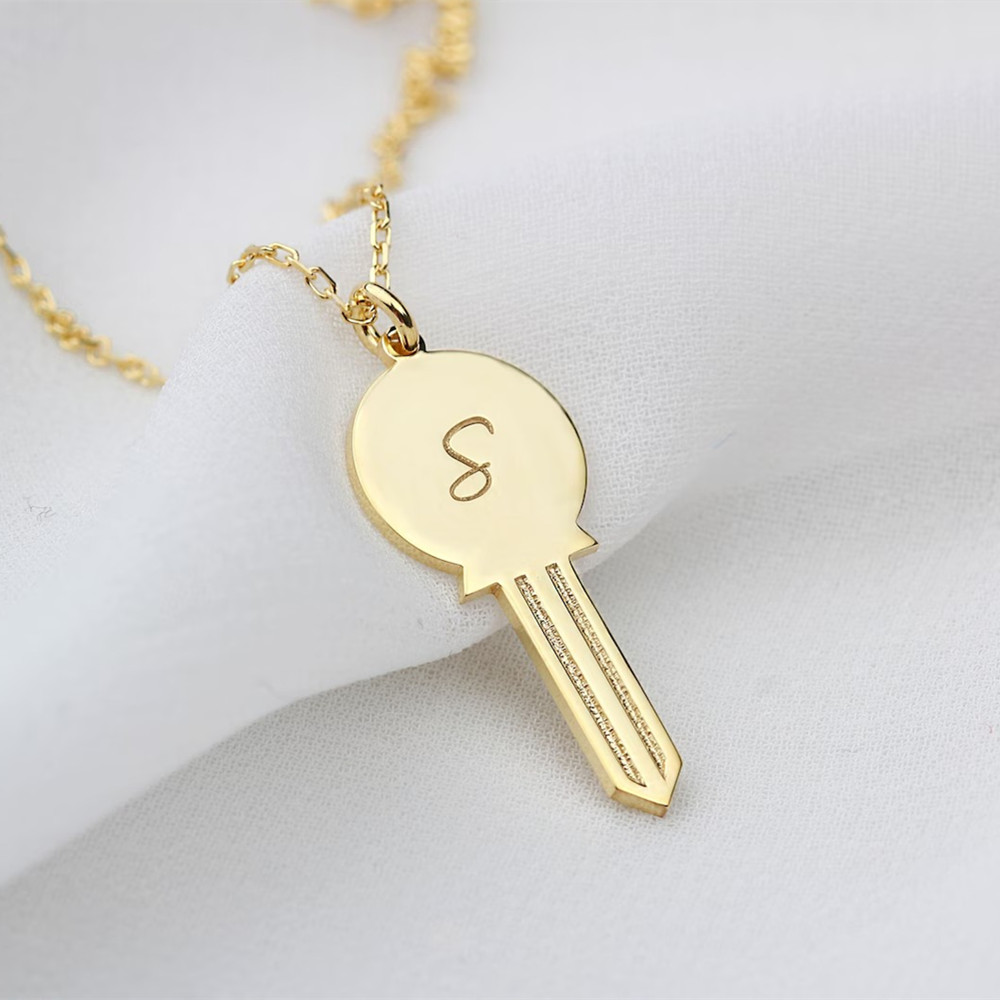 Custom Dainty Key Necklace Sta - Personal Alarm Keychain บทวิจารณ์และราคา