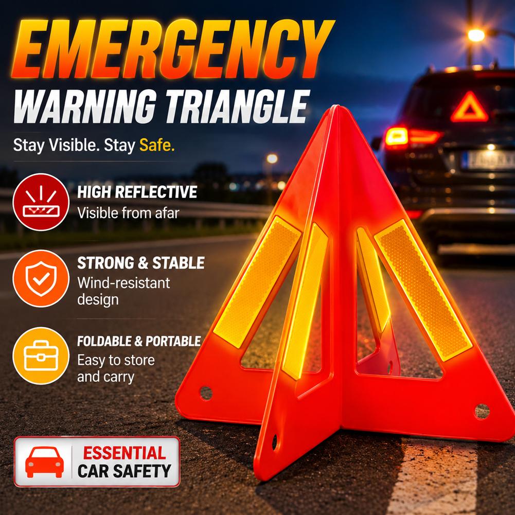 Reflective Triangle Warning Si - Emergency Exit Sign บทวิจารณ์และราคา