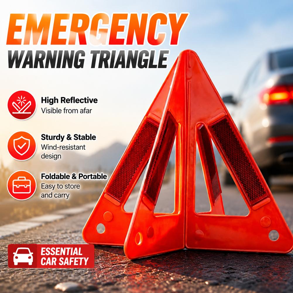 Reflective Triangle Warning Si - Emergency Exit Sign บทวิจารณ์และราคา