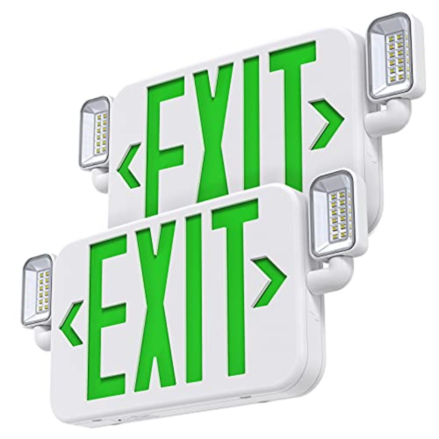 Led Combo Emergency Exit Sign  - Emergency Exit Sign บทวิจารณ์และราคา