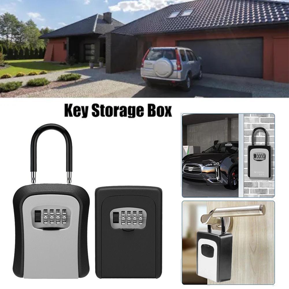 Wall Mount Key Lock Box 4 Digi - Lockbox Key Secure บทวิจารณ์และราคา