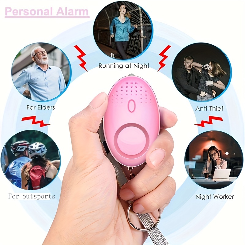 130dB Personal Safety Alarm wi - Personal Alarm Keychain บทวิจารณ์และราคา