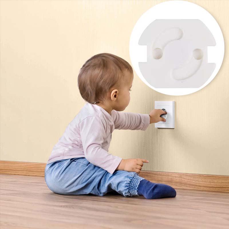 10Pcs EU Power Socket Electric - Outlet Cover Baby บทวิจารณ์และราคา
