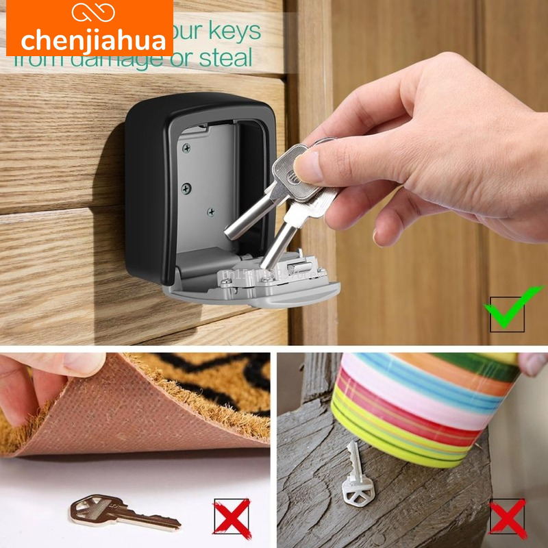 Wall Mount Key Storage Secret  - Lockbox Key Secure บทวิจารณ์และราคา
