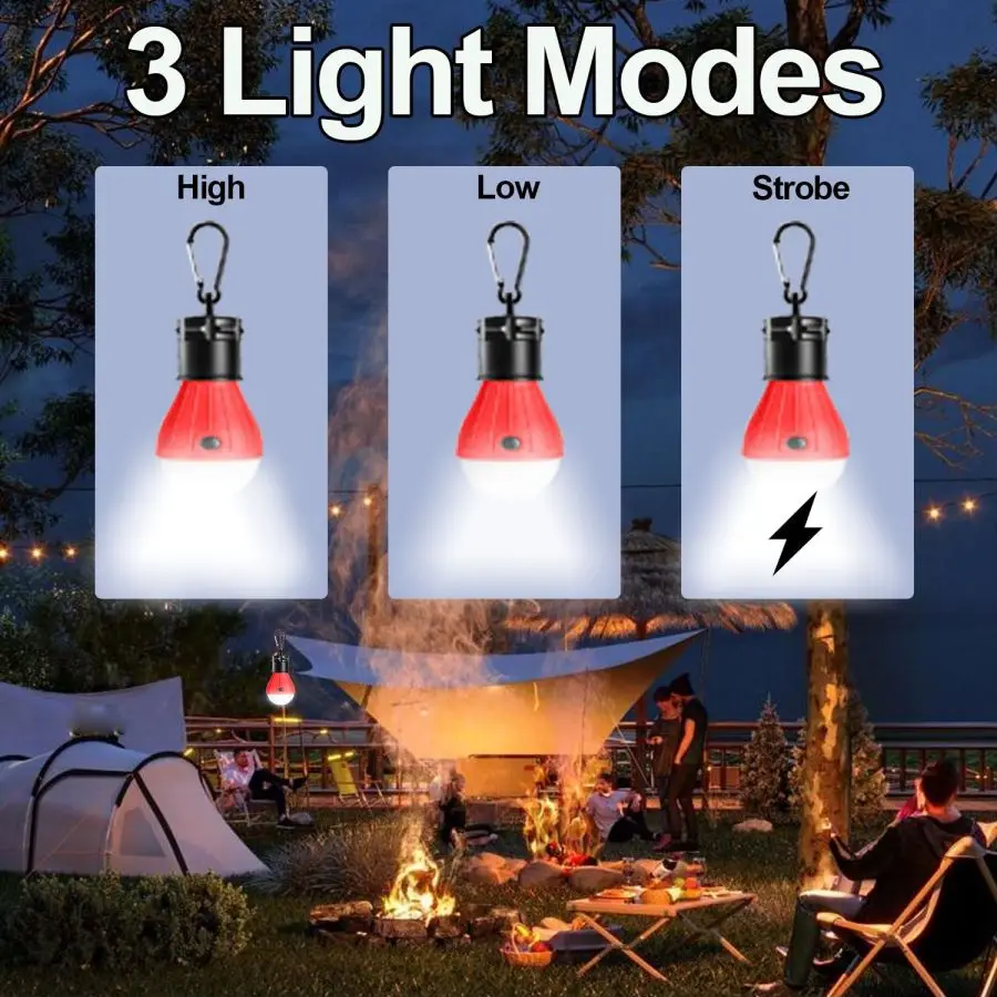 LED Camping Lights Tent Lamp P - Power Outage Light บทวิจารณ์และราคา