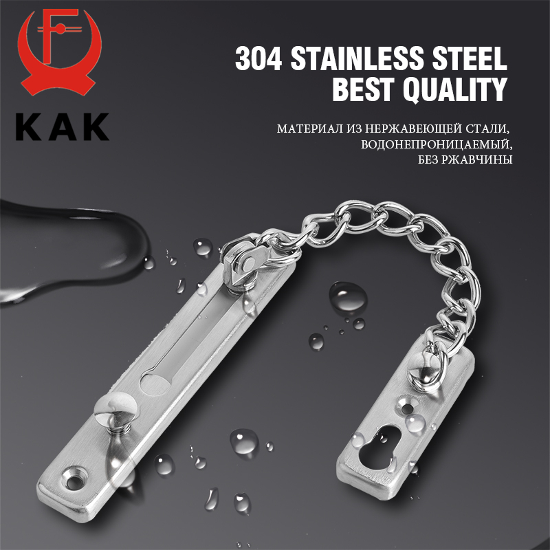 KAK 304 Stainless Steel Securi - Security Chain Door บทวิจารณ์และราคา