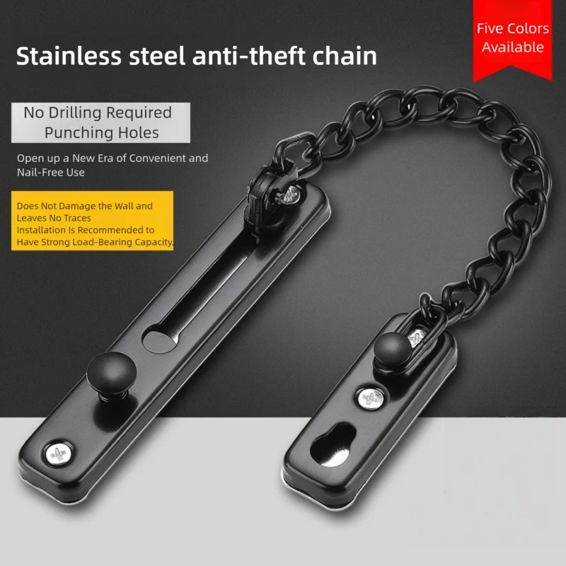 Multi-Color Stainless Steel An - Security Chain Door บทวิจารณ์และราคา