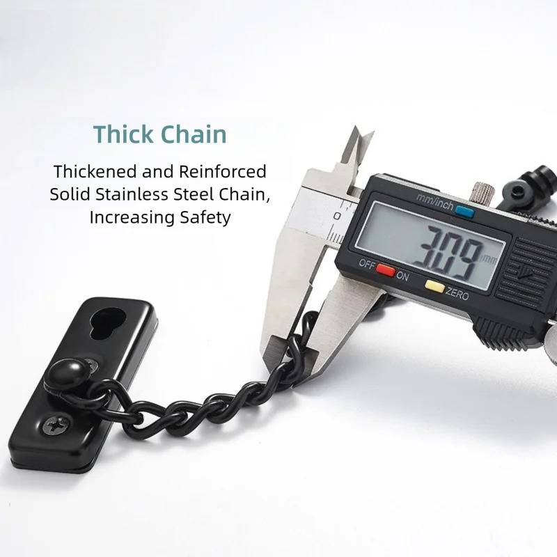 Multi-Color Stainless Steel An - Security Chain Door บทวิจารณ์และราคา