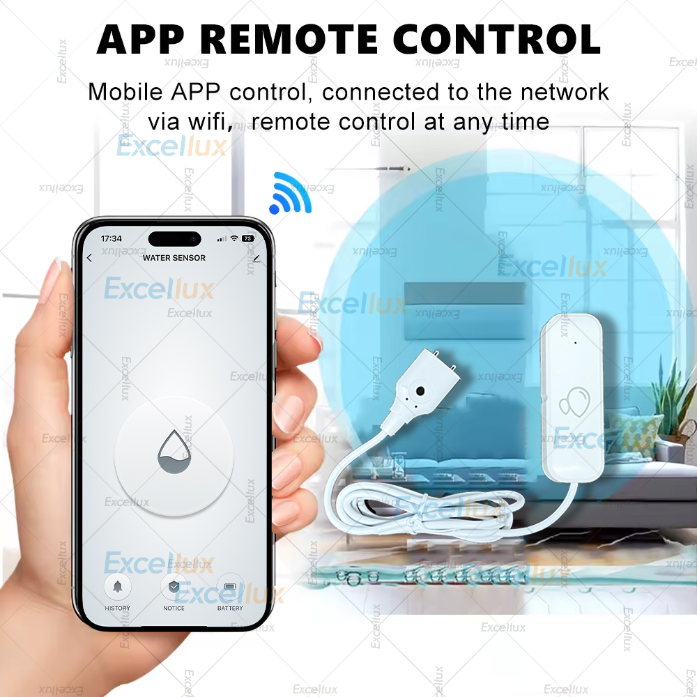 Zigbee Smart Water Leak Sensor - Water Alarm Sensor บทวิจารณ์และราคา