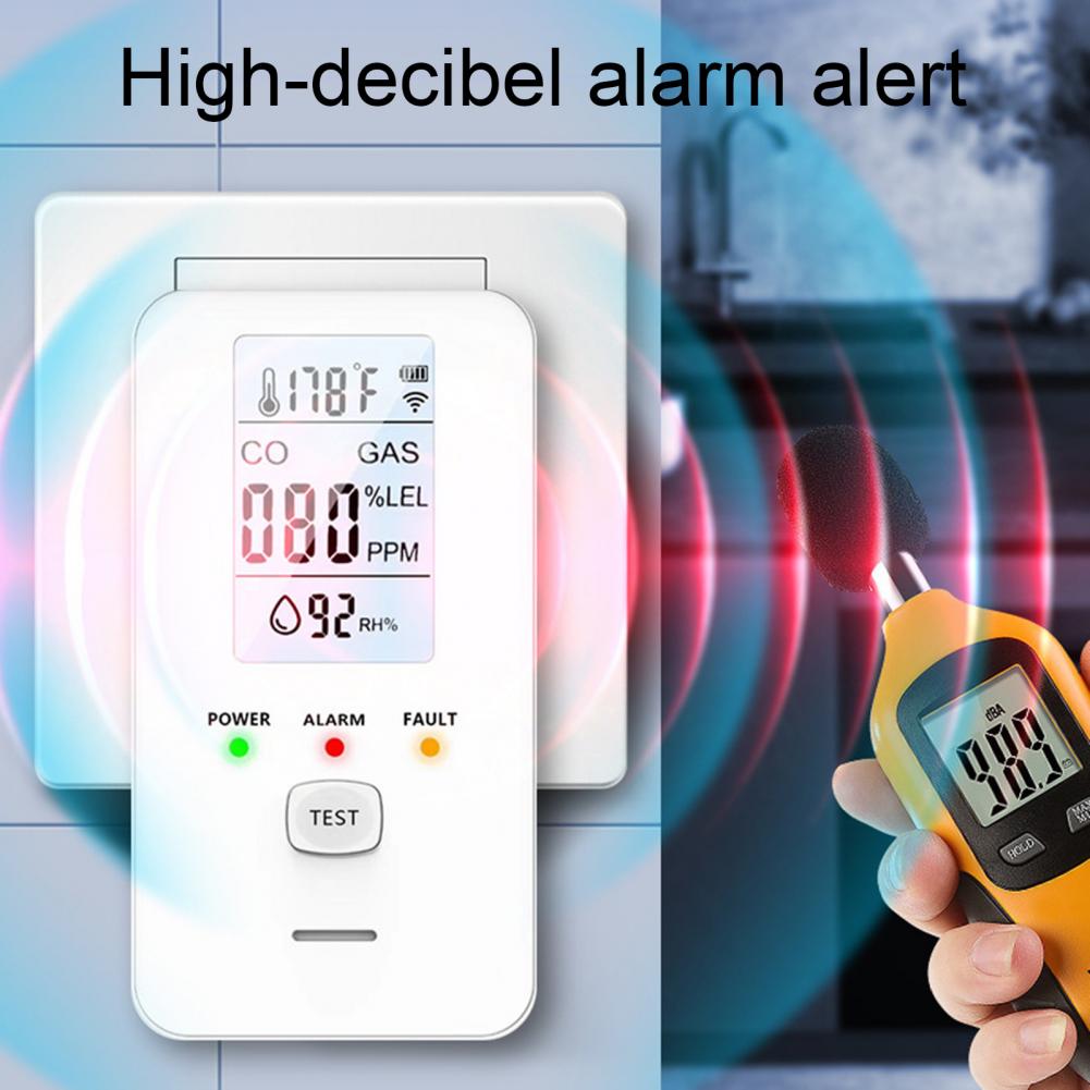 Natural Gas & Carbon Monoxide  - Co Detector Plug บทวิจารณ์และราคา