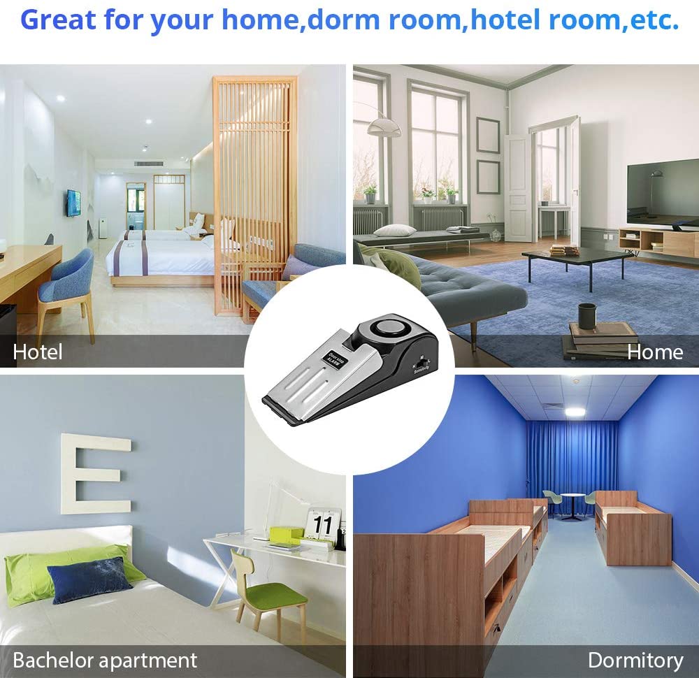 1Pc Door Stopper Alarm Portabl - Door Stop Alarm บทวิจารณ์และราคา