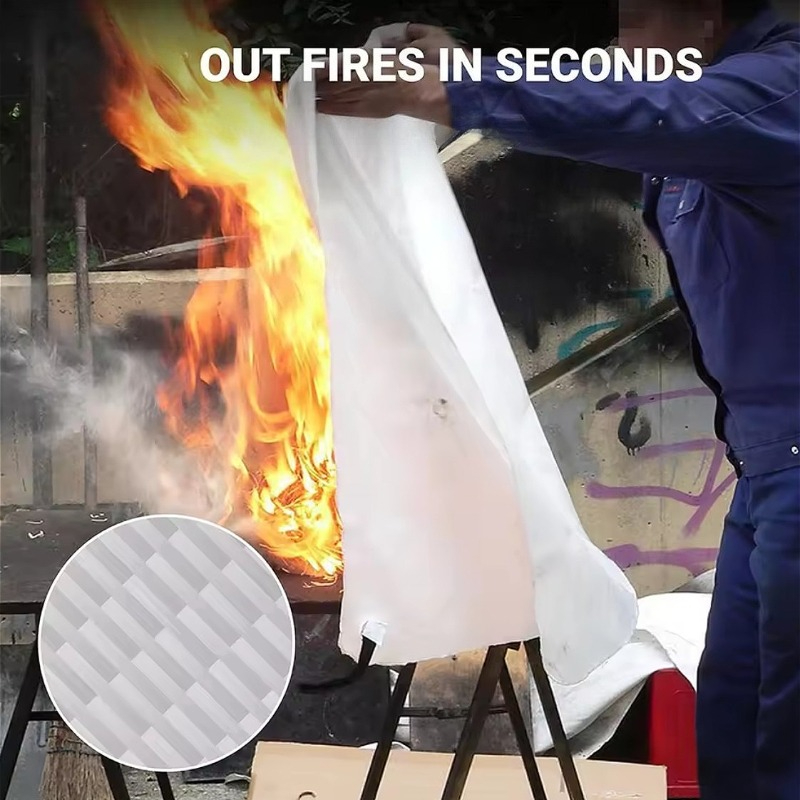 1/1.5/2M Emergency Fire Blanke - Fire Blanket Kitchen บทวิจารณ์และราคา