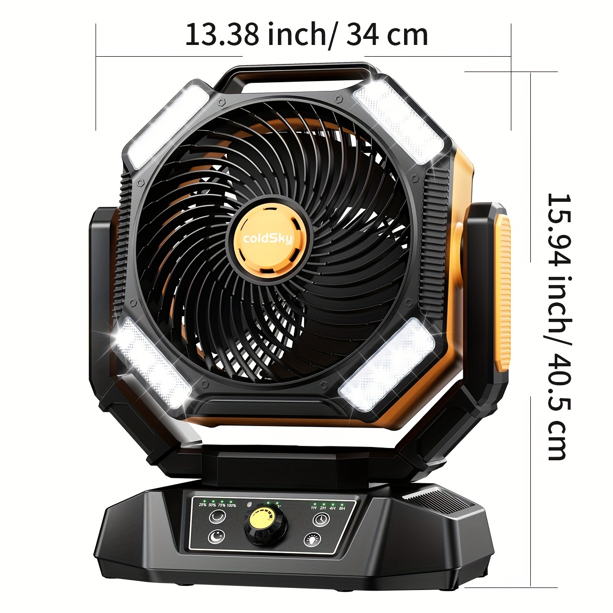 coldSky  Camping Fan, Battery  - Power Outage Light บทวิจารณ์และราคา