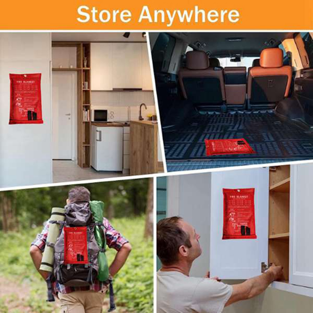 A40Z-Emergency Fire Blanket, F - Fire Blanket Kitchen บทวิจารณ์และราคา
