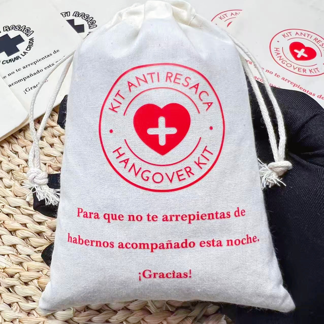 5PCS Spanish Hangover First Ai - First Aid Bag Kit บทวิจารณ์และราคา