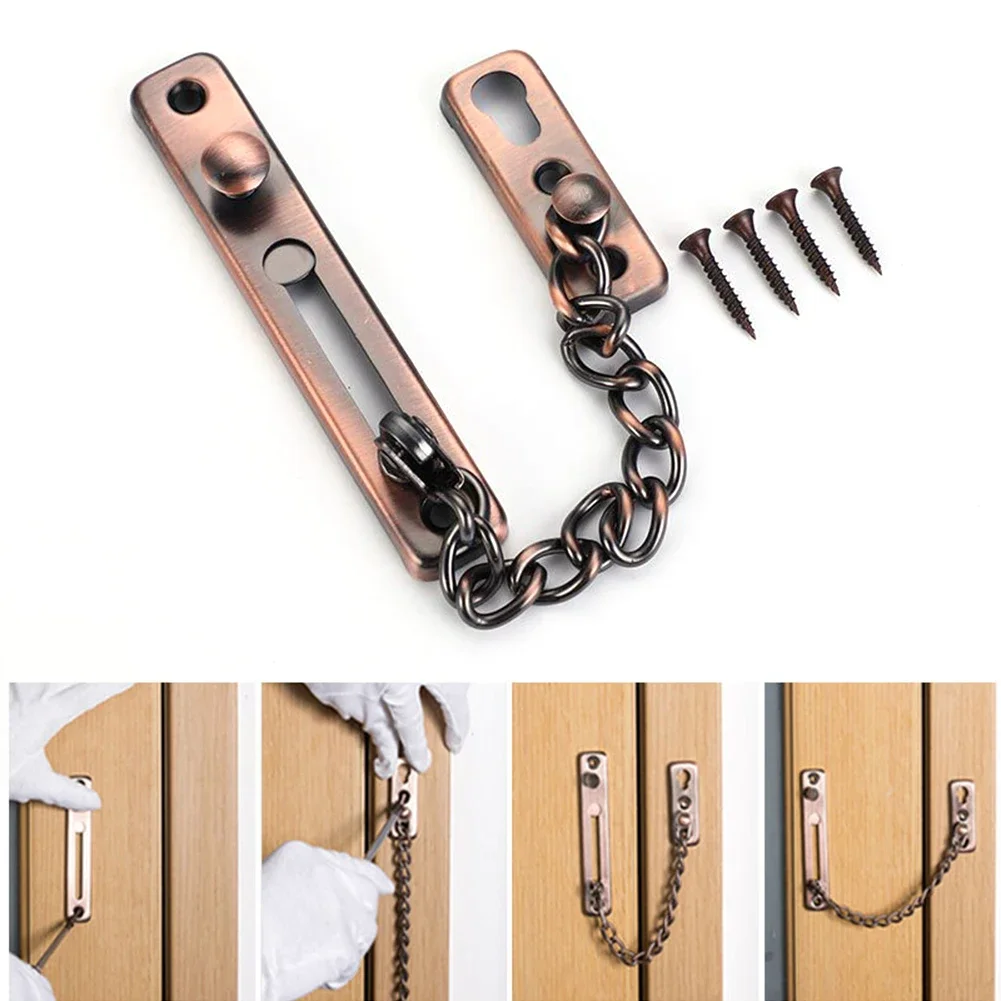 Door Chain with Lock Door Lock - Security Chain Door บทวิจารณ์และราคา