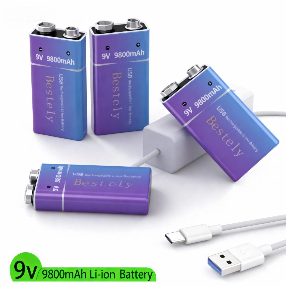 New 9V Rechargeable Li-ion Bat - Smoke Detector Interconnected บทวิจารณ์และราคา