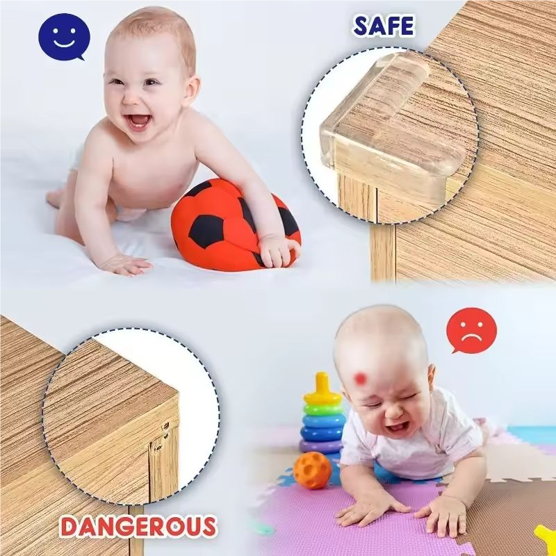 Baby Safety Silicone Table Cor - Outlet Cover Baby บทวิจารณ์และราคา