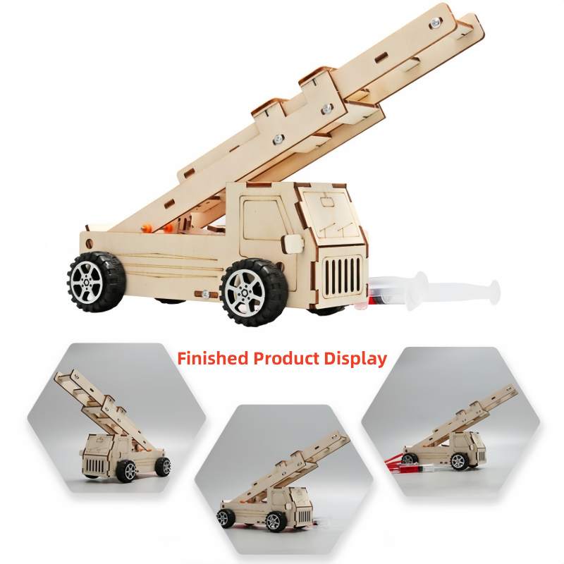 DIY Wood Ladder Fire Truck Mod - Fire Escape Ladder บทวิจารณ์และราคา