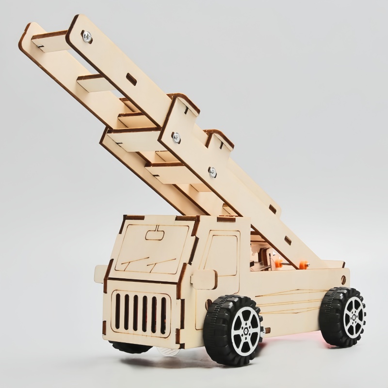 DIY Wood Ladder Fire Truck Mod - Fire Escape Ladder บทวิจารณ์และราคา