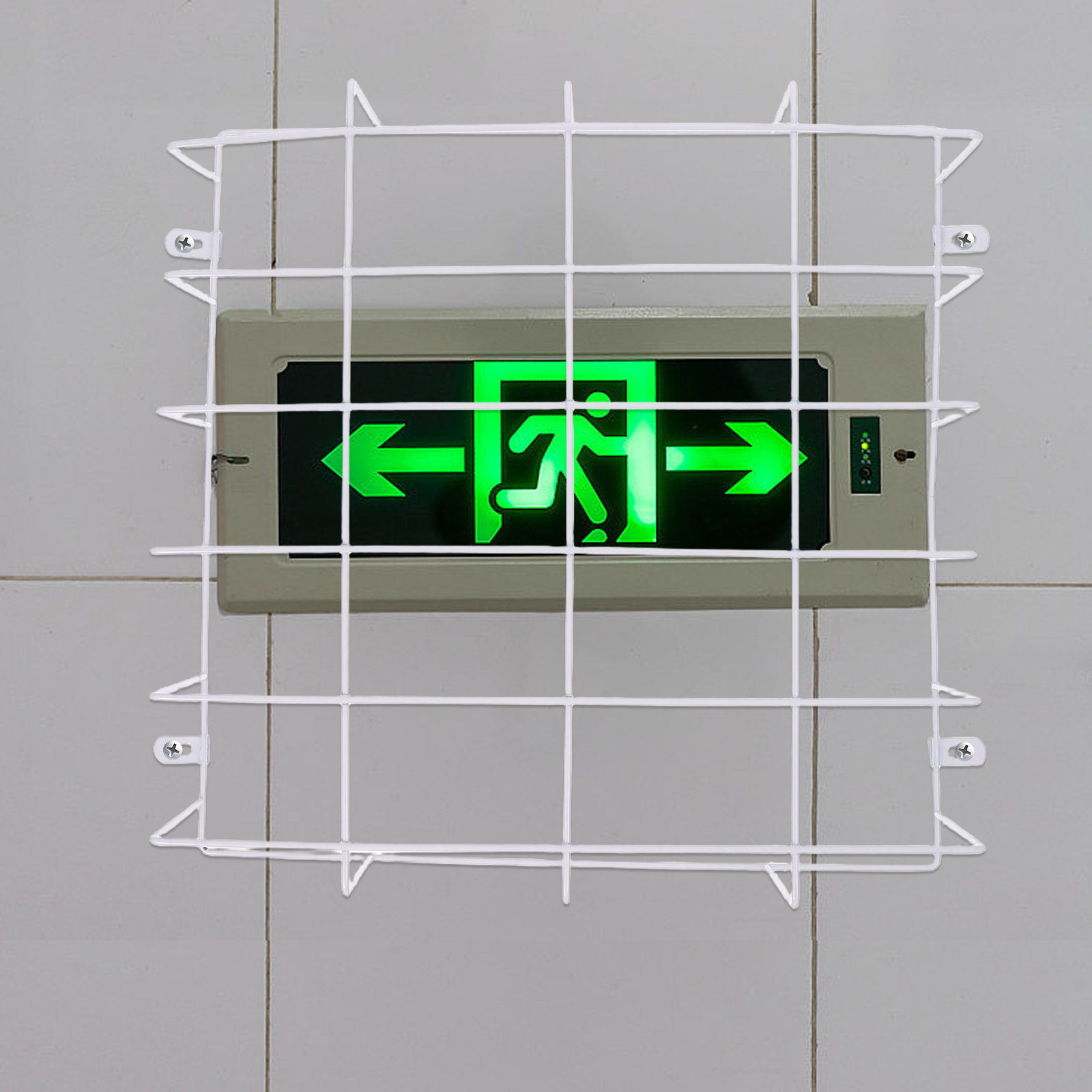 Emergency Light Protective Cag - Emergency Exit Sign บทวิจารณ์และราคา