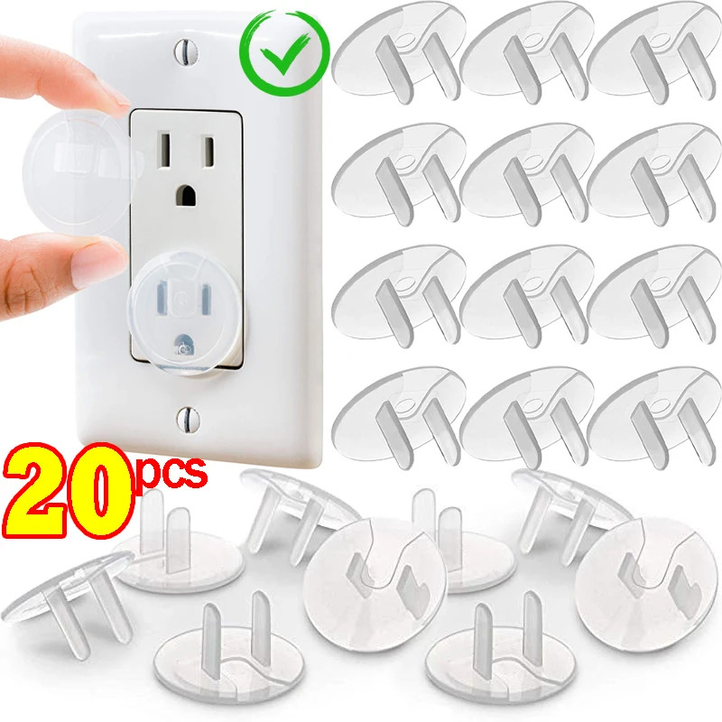10/20PCS Childproof Outlet Cov - Outlet Cover Baby บทวิจารณ์และราคา