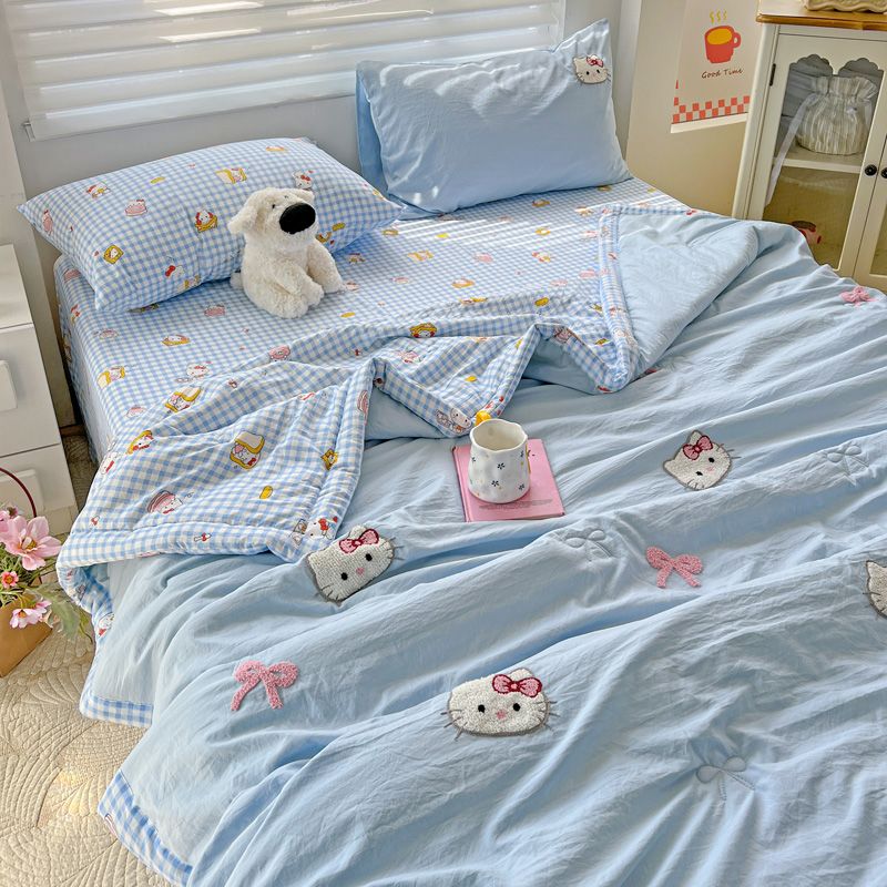 Cartoon Hello Kitty Children's - Fire Blanket Kitchen บทวิจารณ์และราคา