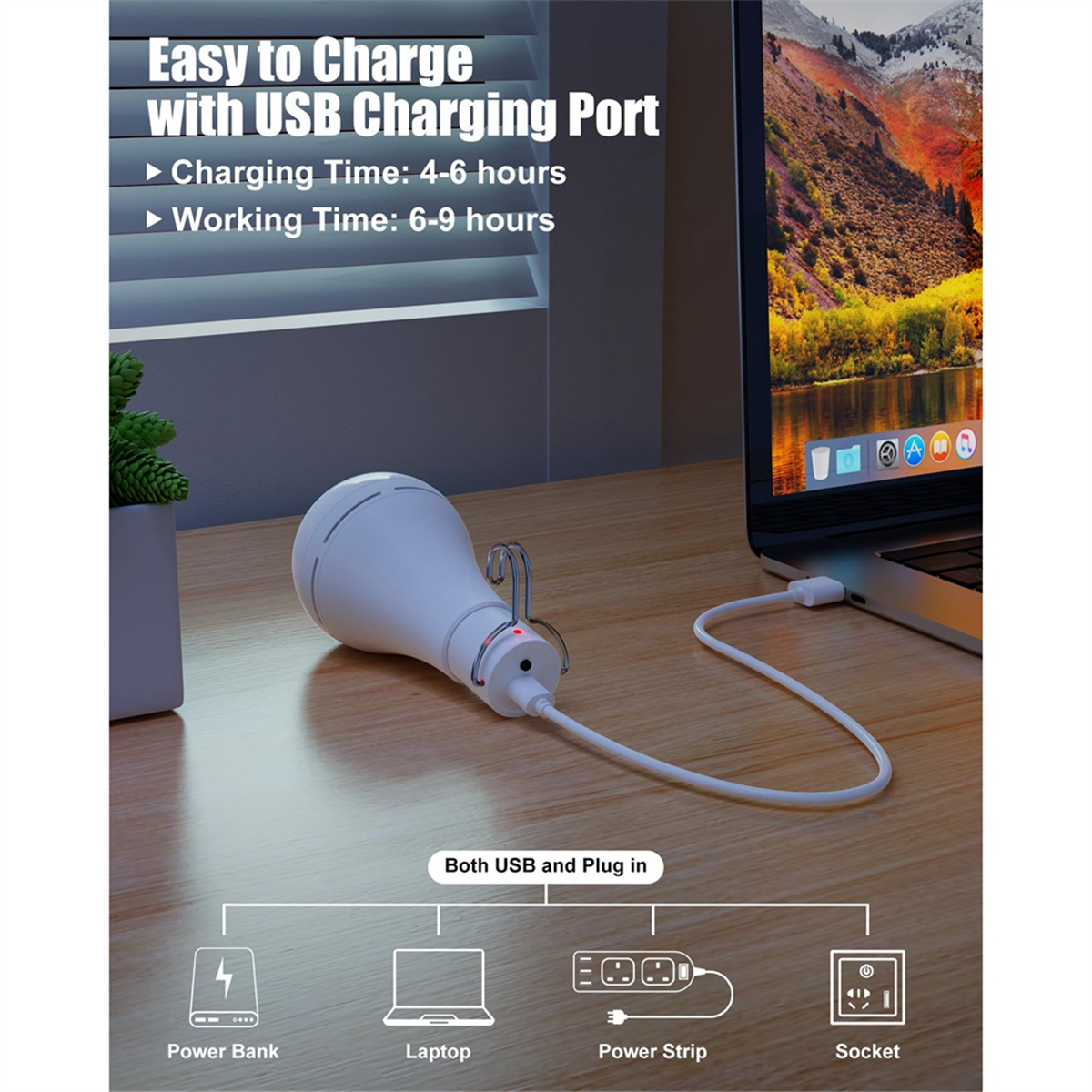 ONCE USB Rechargeable Light Bu - Power Outage Light บทวิจารณ์และราคา