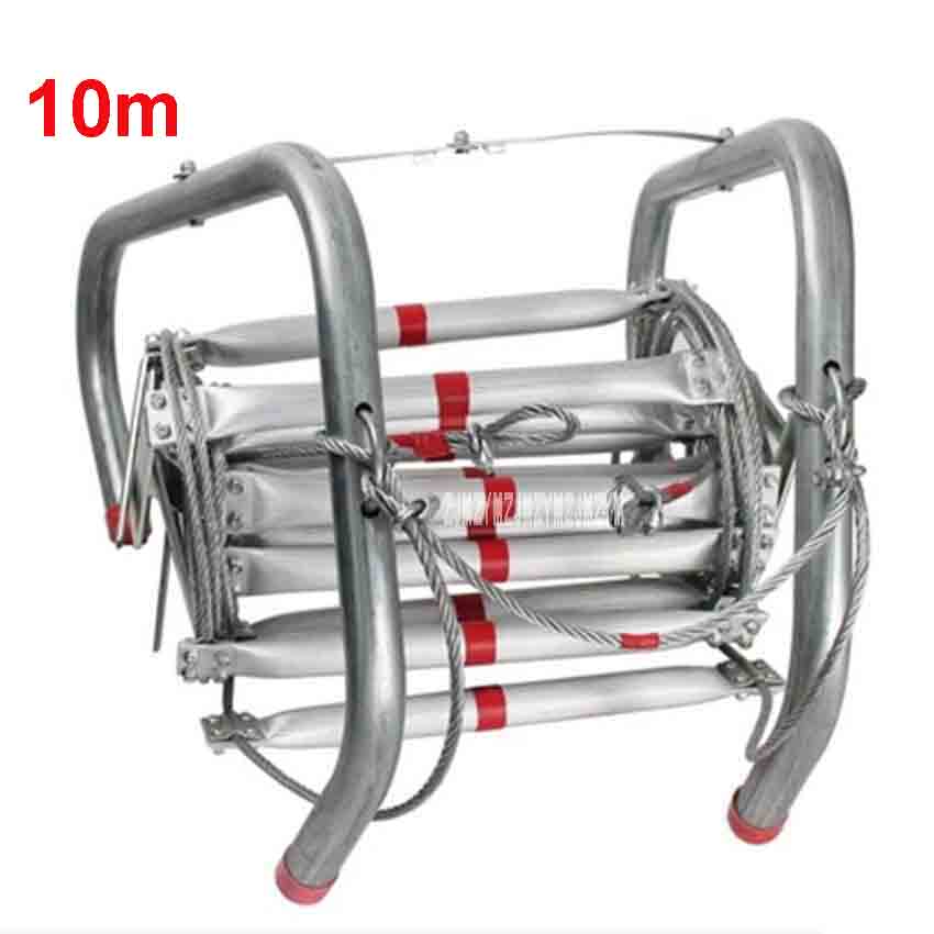 New 10m Folding Soft Ladder Fi - Fire Escape Ladder บทวิจารณ์และราคา