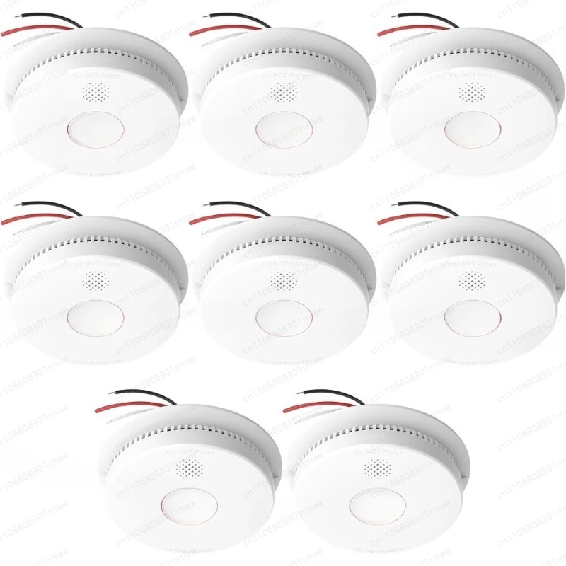 High quality-8pack,Hardwired I - Smoke Detector Interconnected บทวิจารณ์และราคา