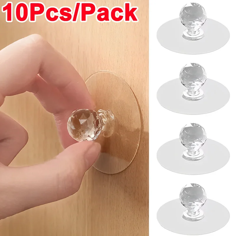 2/10Pcs Punch-free Drawer Knob - Window Lock Bar บทวิจารณ์และราคา