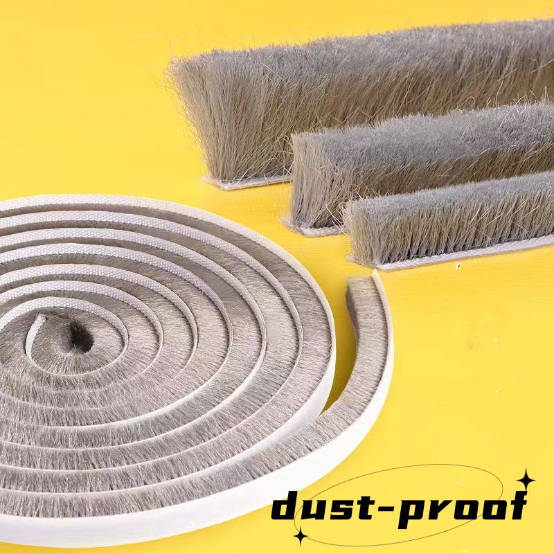 Self-adhesive Bristles Wool Pi - Window Lock Bar บทวิจารณ์และราคา