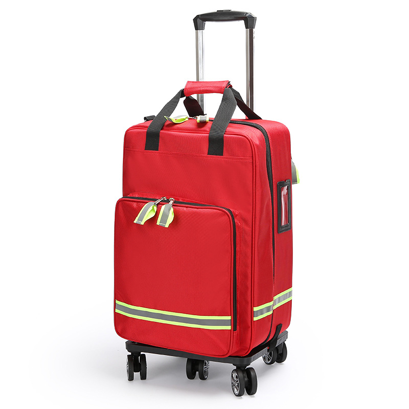 Large Capacity Empty Trolley F - First Aid Bag Kit บทวิจารณ์และราคา